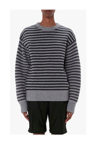 Stripe Jacquard Jumper