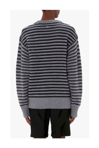 Stripe Jacquard Jumper