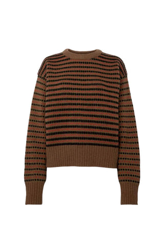 Stripe Jacquard Jumper