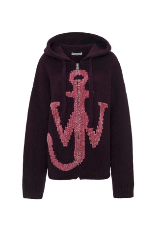 Zip Through Anchor Hoodie