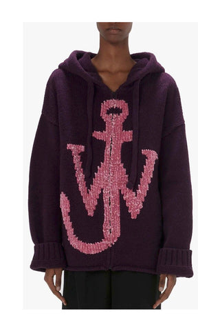 Zip Through Anchor Hoodie