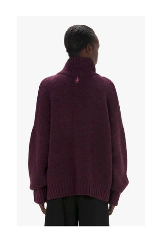 Patch Pocket Turtleneck Jumper