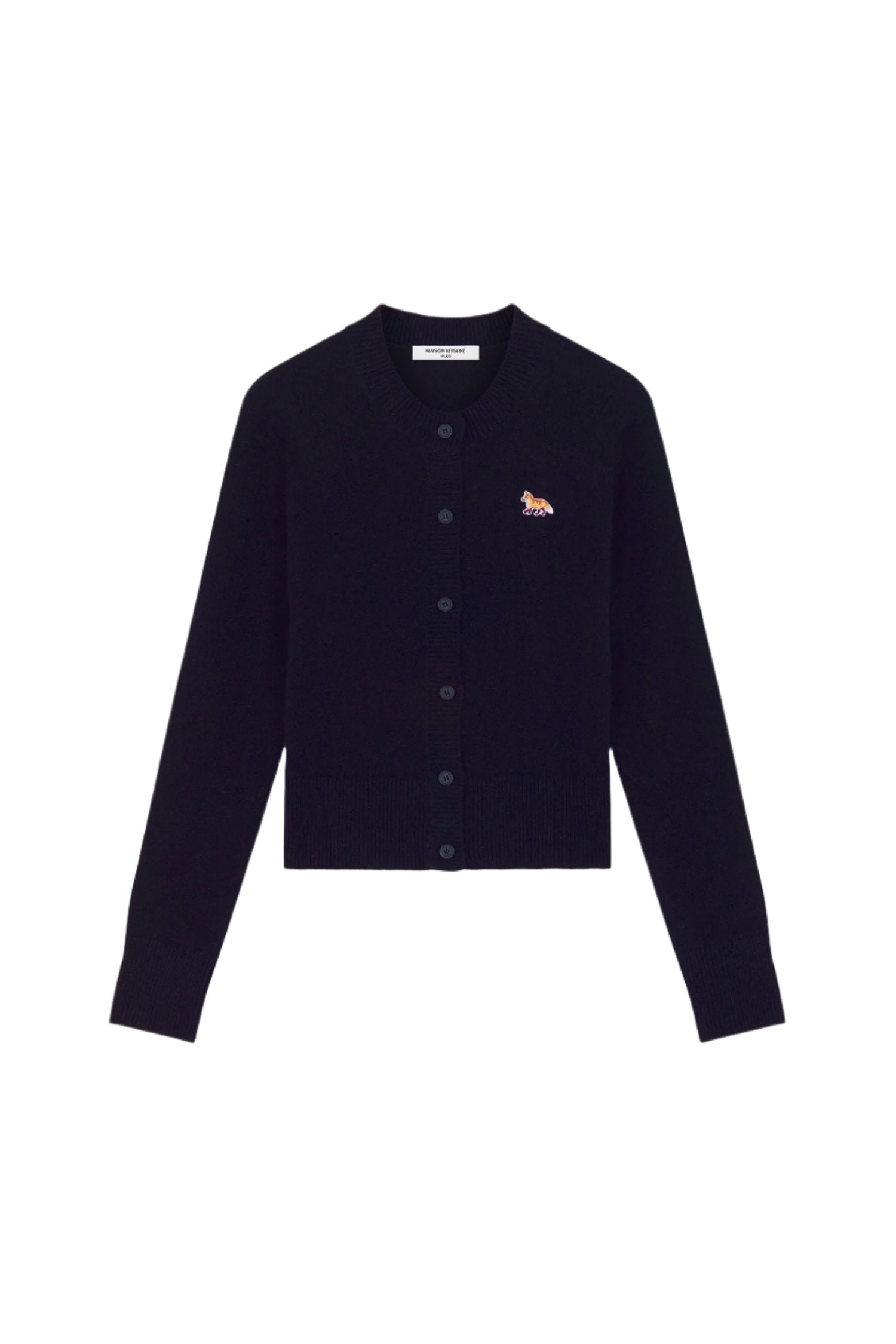 Baby Fox Patch Fitted Cardigan