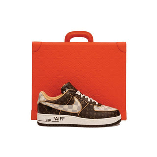 Louis Vuitton Nike Air Force 1 Low Monogram Brown Damier Azur