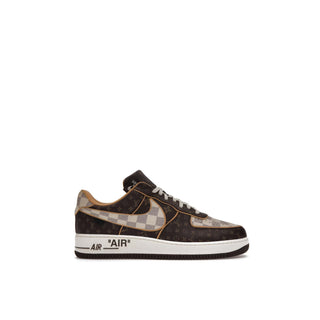 Louis Vuitton Nike Air Force 1 Low Monogram Brown Damier Azur