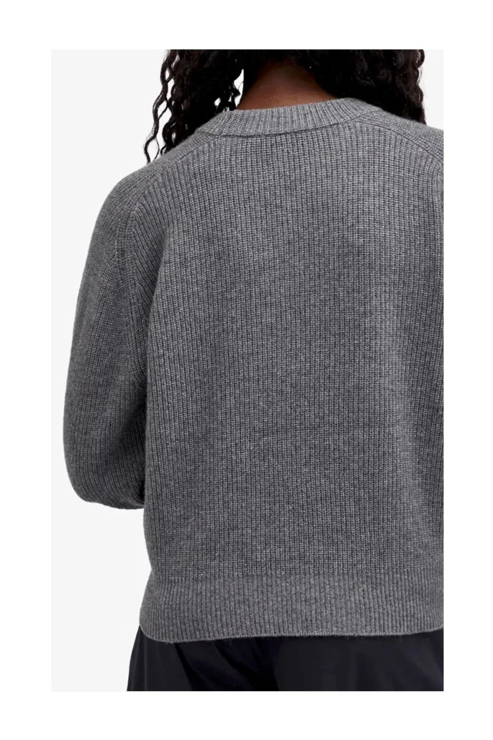 MAISON KITSUNÉ Bold Fox Head Patch Comfort Ribbed Jumper-4