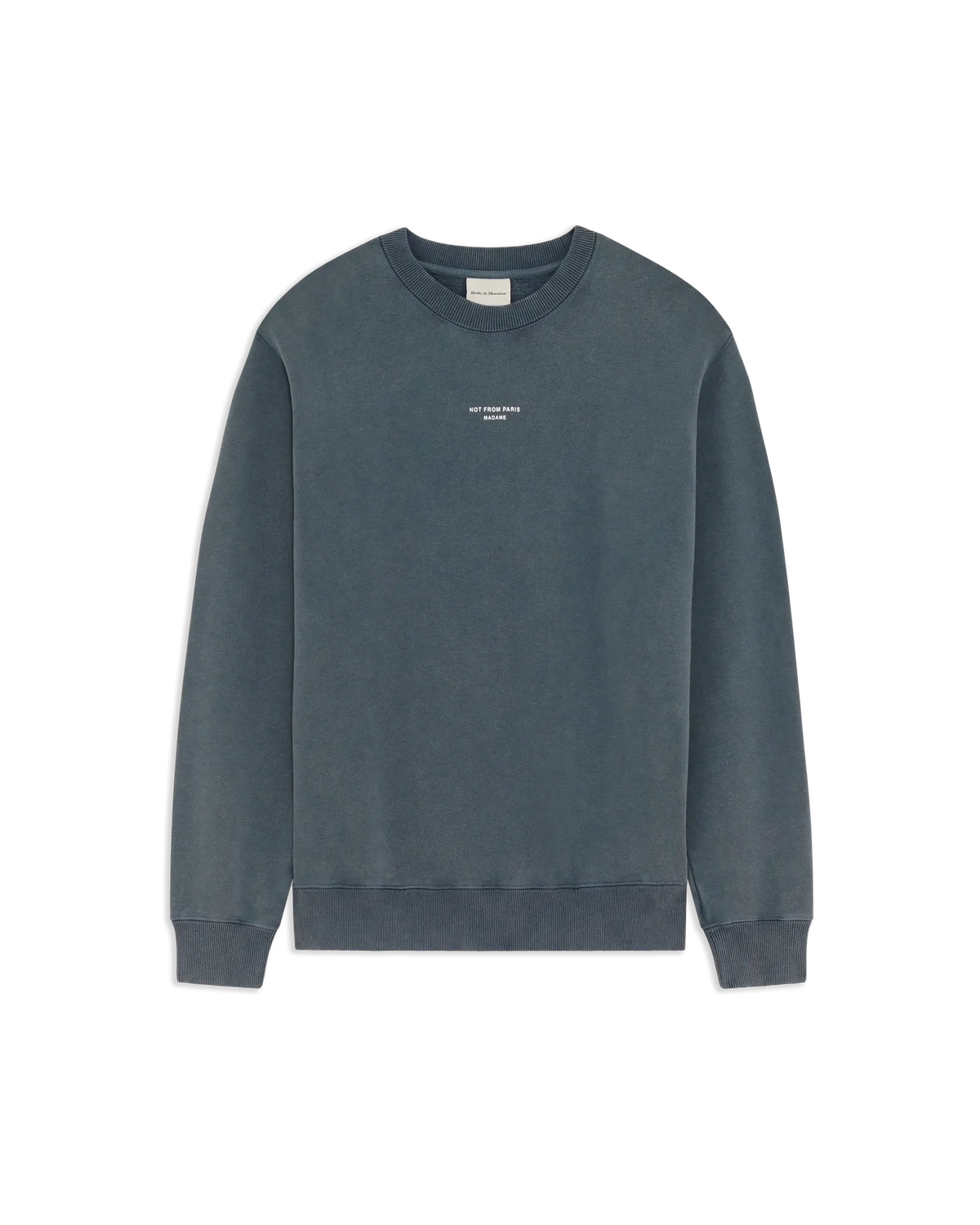 DRÔLE DE MONSIEUR Classic Slogan Sweatshirt-5