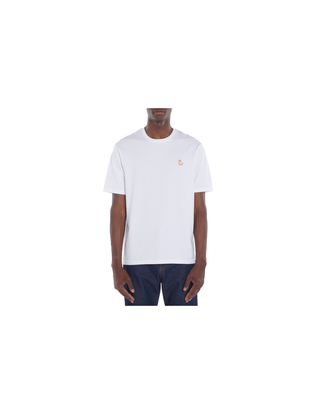 MAISON KITSUNE Chillax Fox Patch Regular Tee Shirt