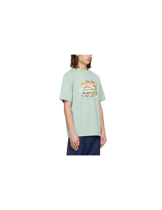 MAISON KITSUNÉ Surfing Foxes Comfort Tee Shirt