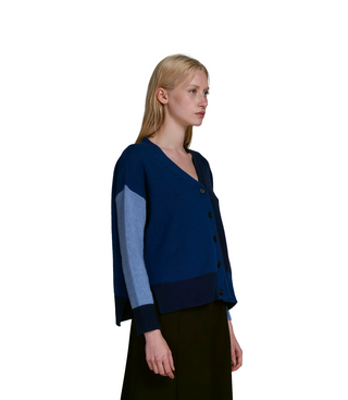 MARNI Colour-Block Cashmere Cardigan