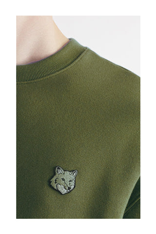 Bold Fox Head Patch Comfort Sweatshirt