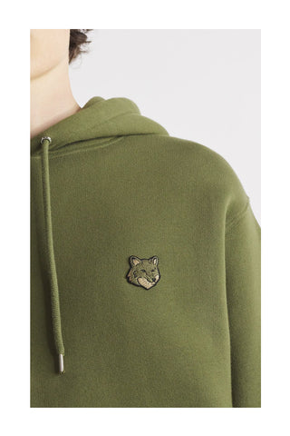 Bold Fox Head Patch Comfort Hoodie