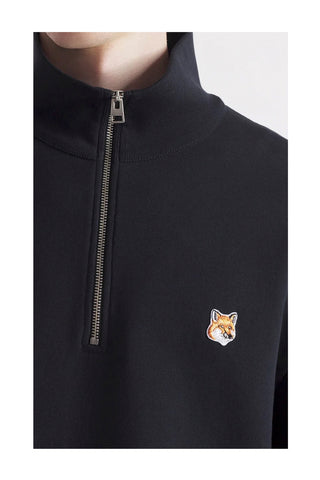 Fox Head Patch Comfort Half Zip Sweatshirt