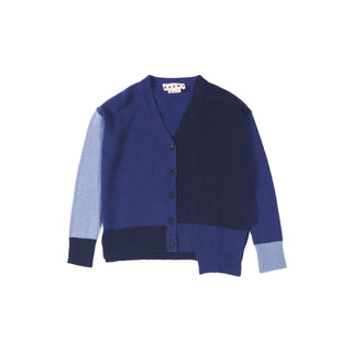 MARNI Colour-Block Cashmere Cardigan