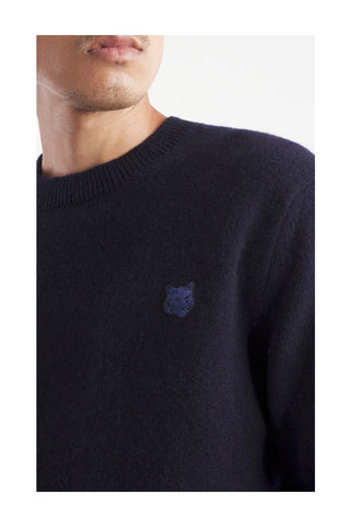 Bold Fox Head Patch Regular Jumper