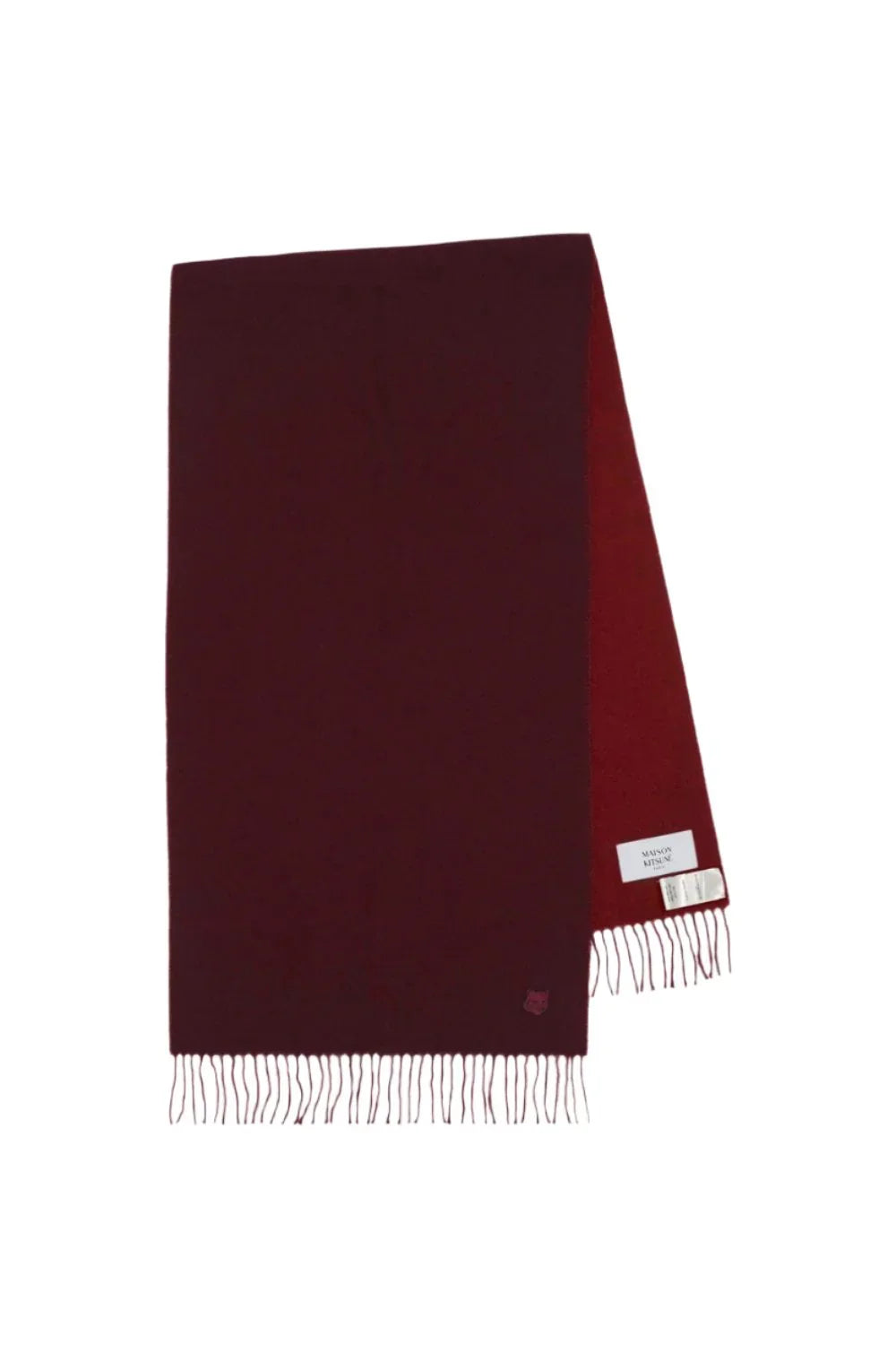 Bold Fox Head Double Face Scarf-2