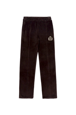 NY Crest Velour Track Pants