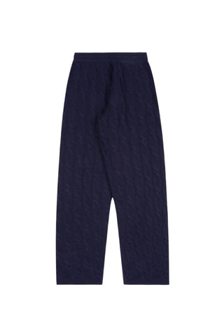 SRC Cable-knit Cashmere Trousers