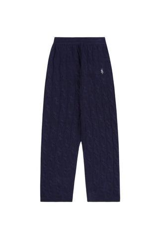 SRC Cable-knit Cashmere Trousers