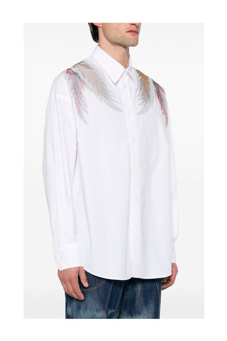 Rhinestoned Stardust Poplin Shirt