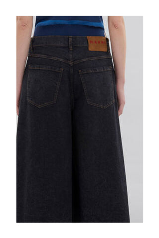 Wide Five-Pocket Trousers