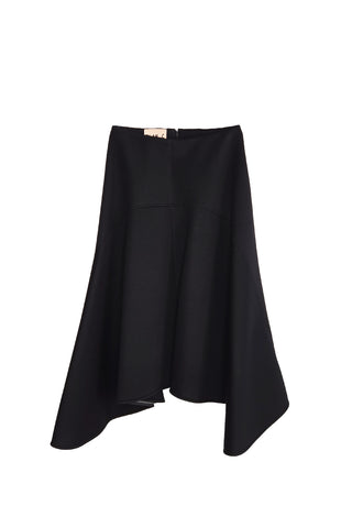 PLAN C Viscose Knit Skirt