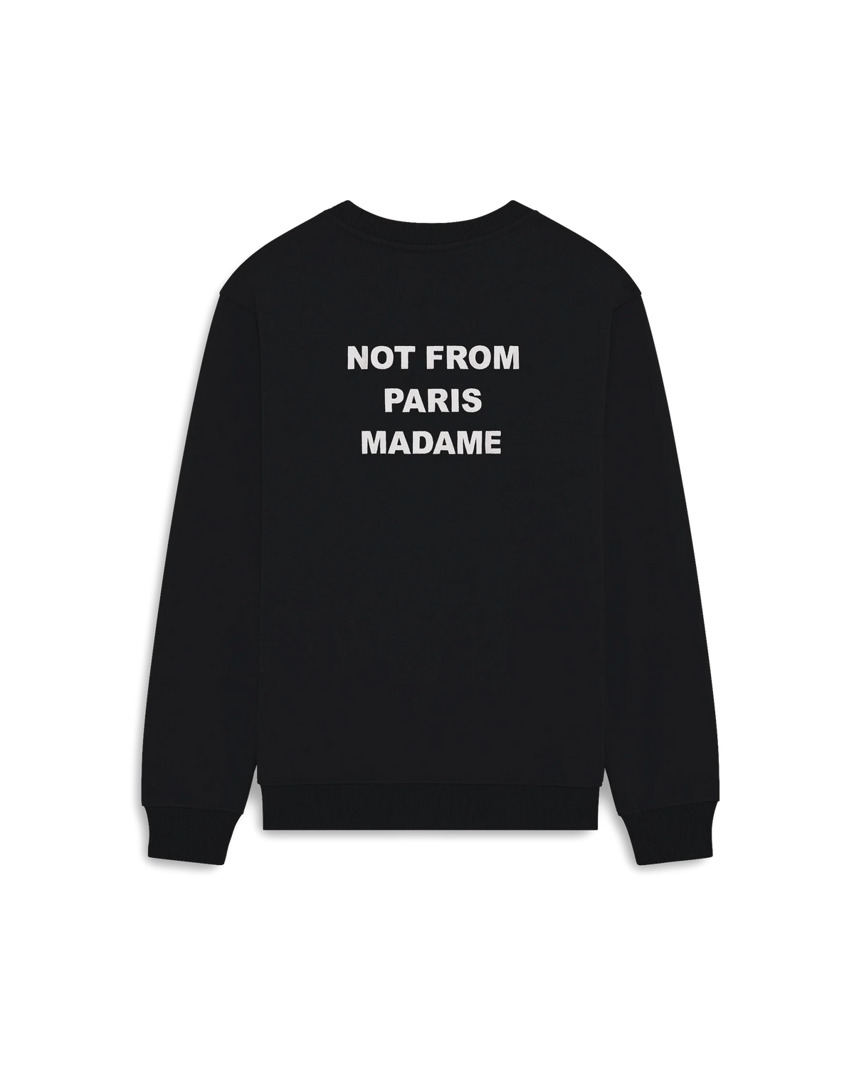 DRÔLE DE MONSIEUR Bold Slogan Sweatshirt-2