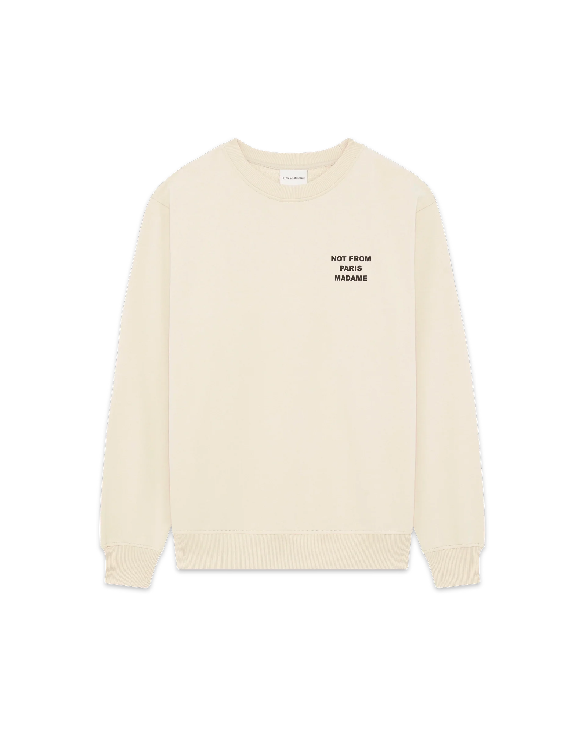 DRÔLE DE MONSIEUR Bold Slogan Sweatshirt-4