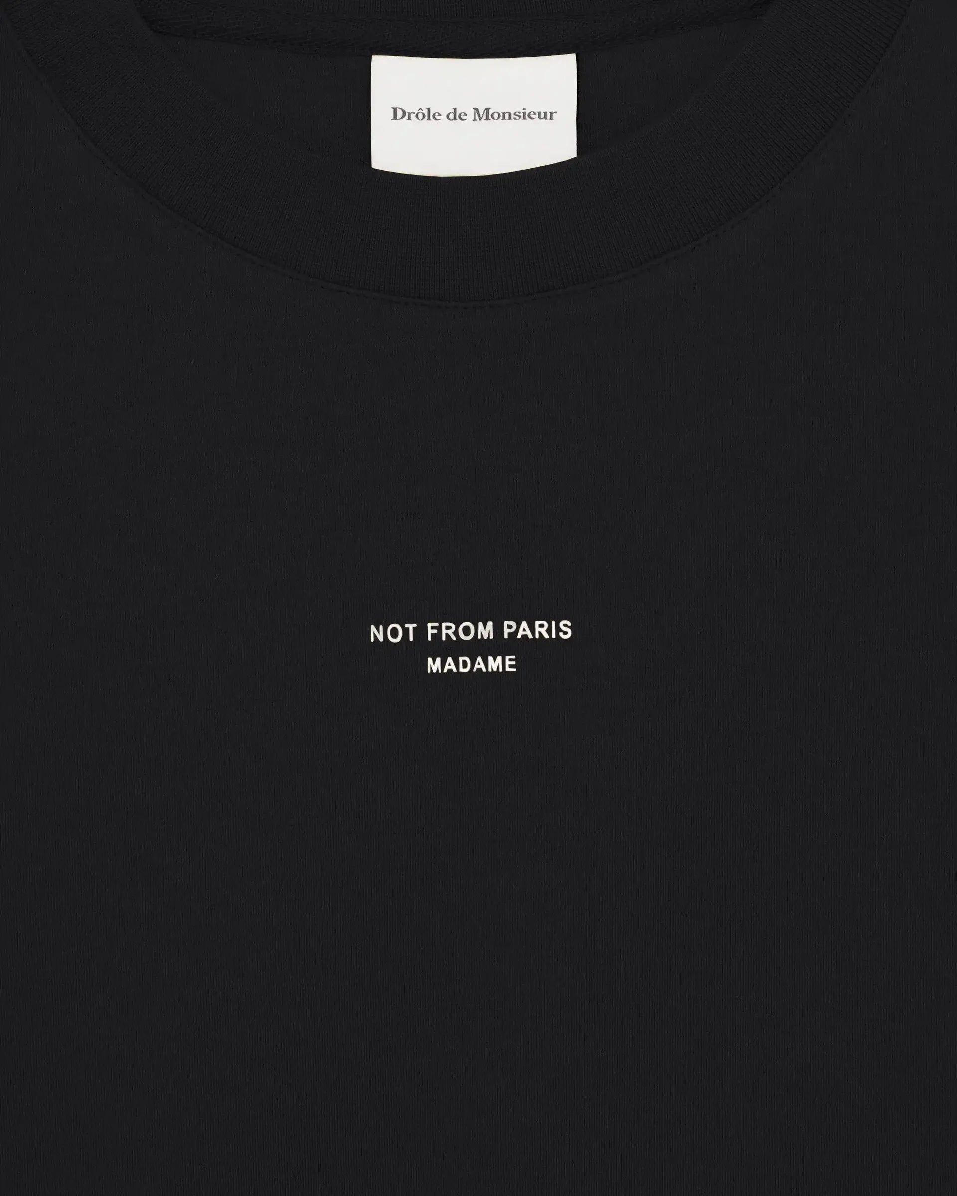 DRÔLE DE MONSIEUR Classic Slogan T-shirt-6
