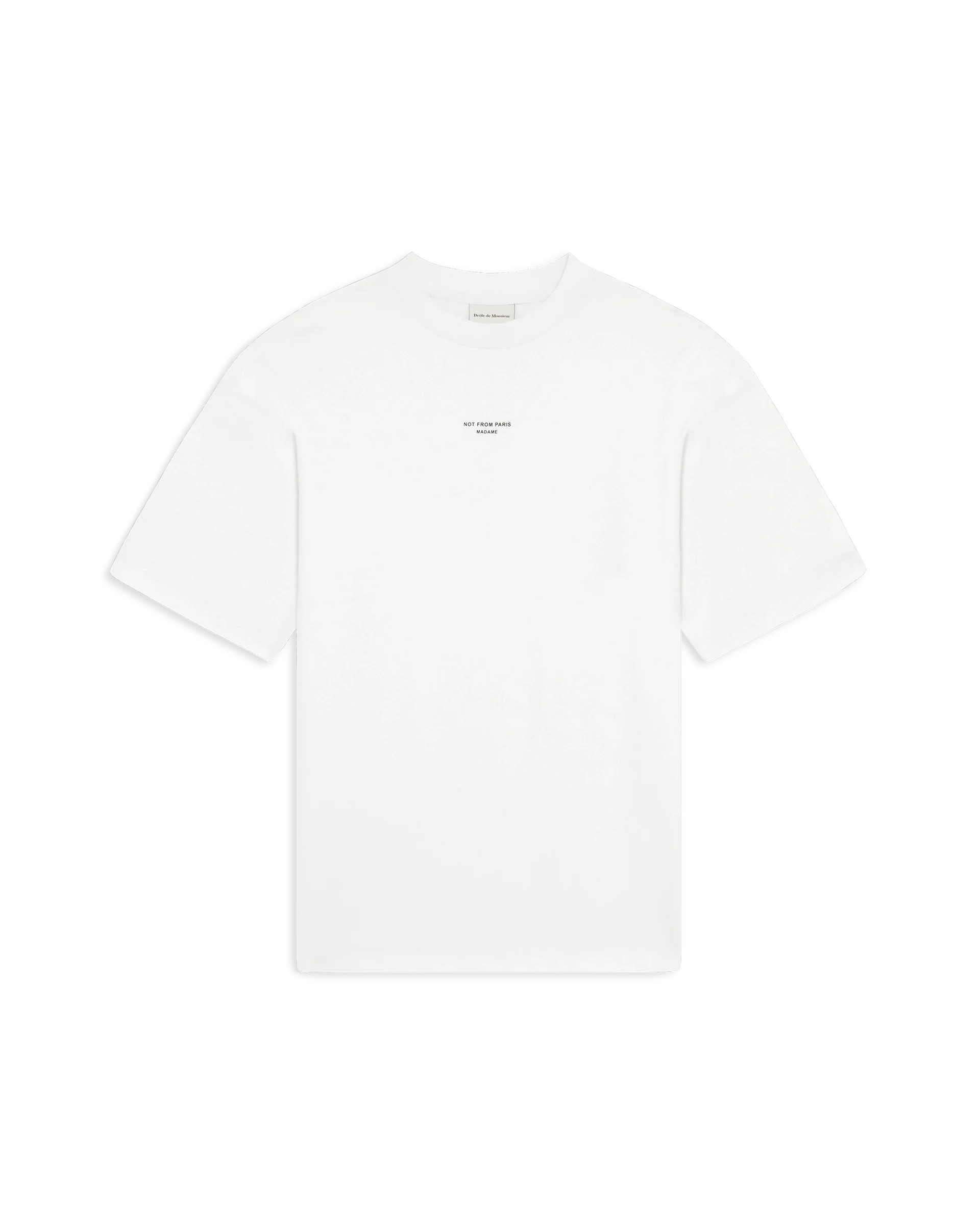 DRÔLE DE MONSIEUR Classic Slogan T-shirt-9