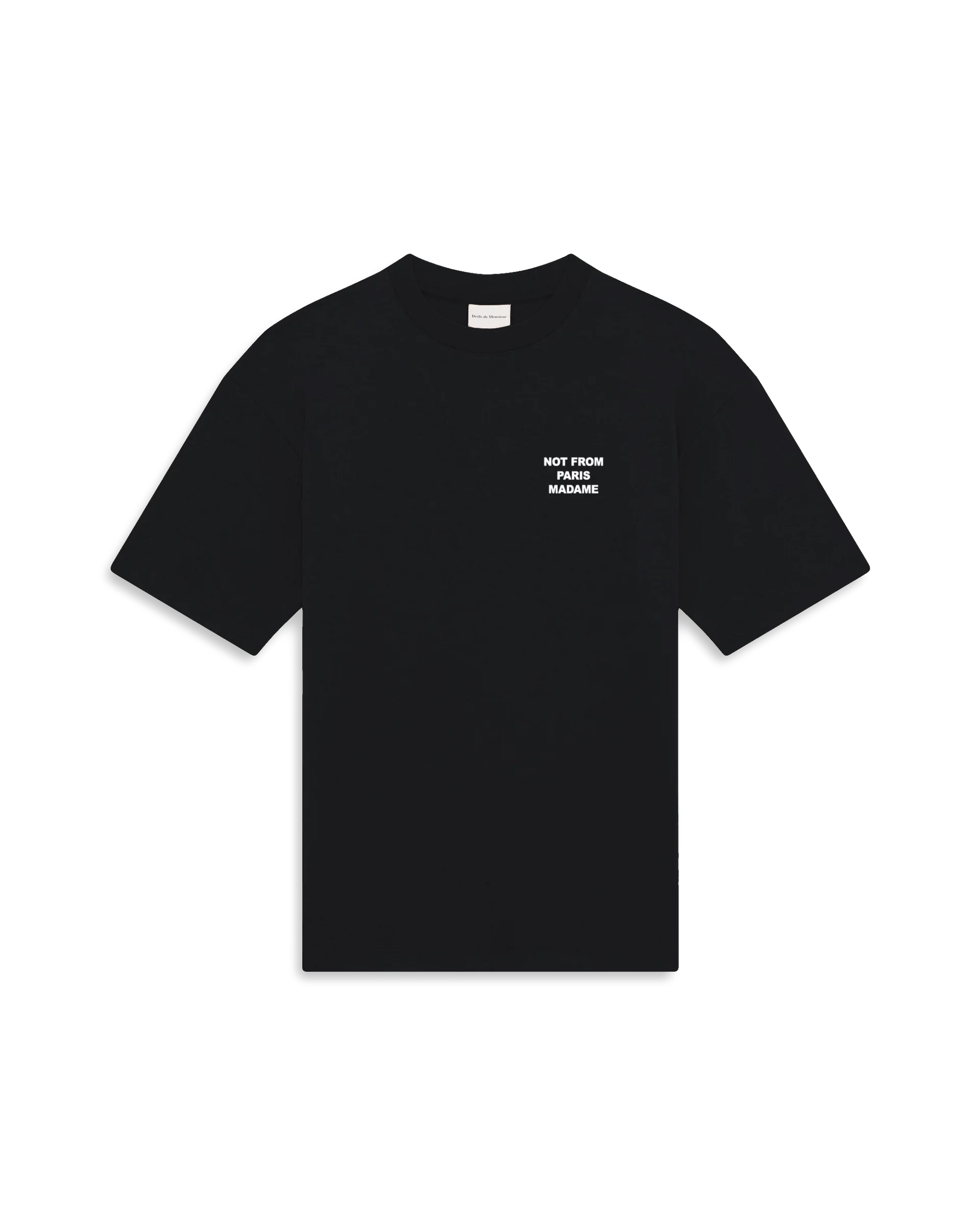 DRÔLE DE MONSIEUR Bold Slogan T-shirt-1
