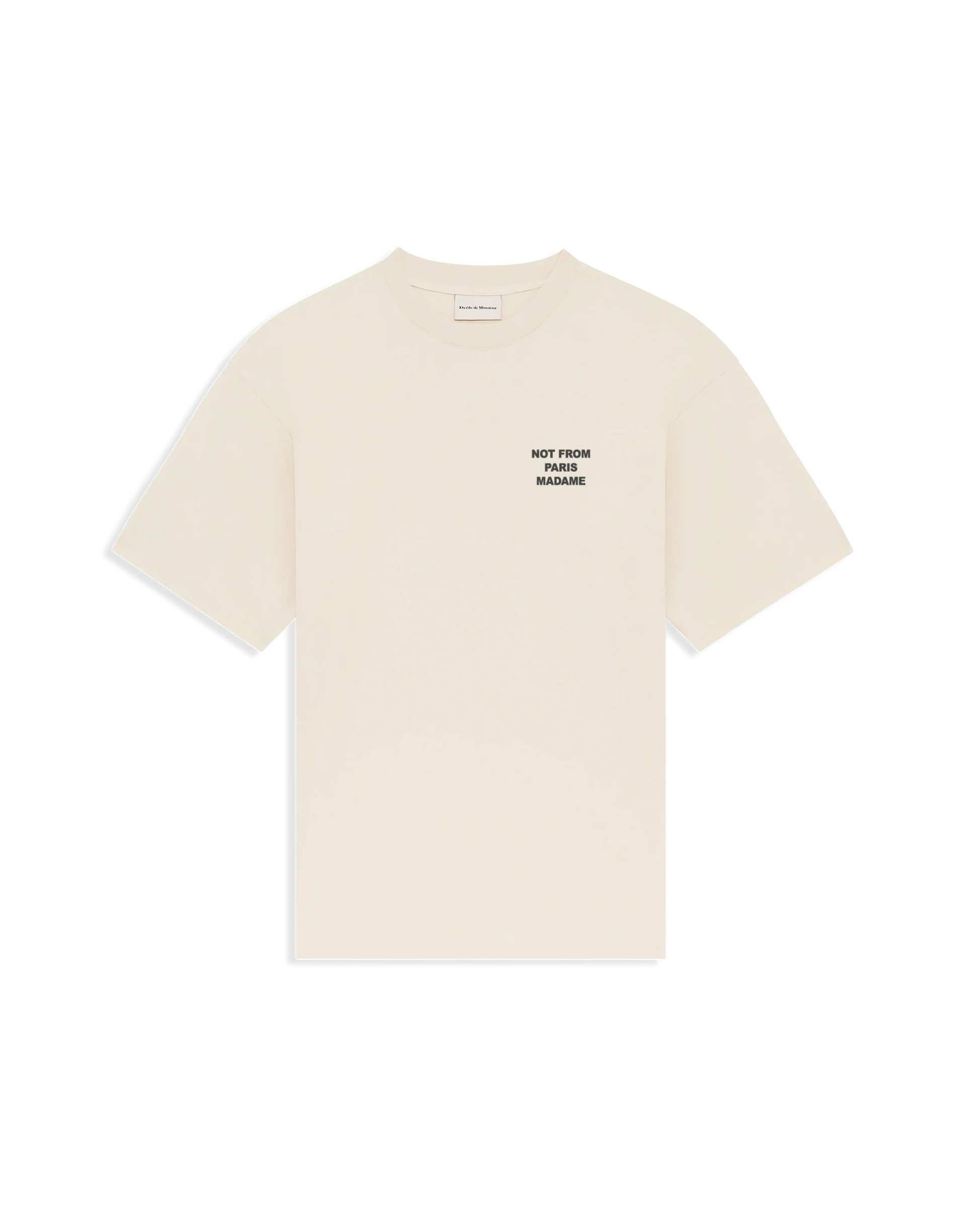 DRÔLE DE MONSIEUR Bold Slogan T-shirt-4