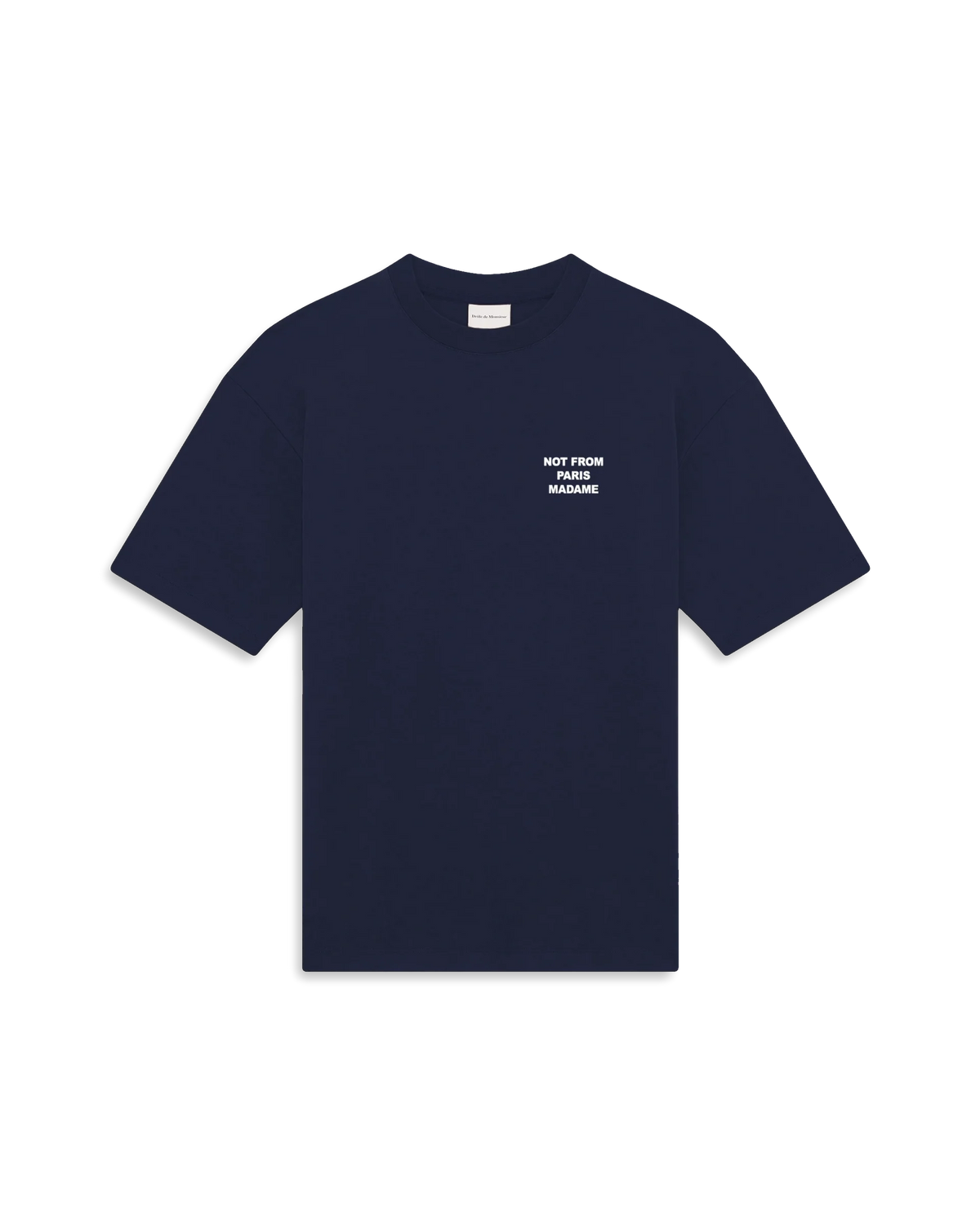 DRÔLE DE MONSIEUR Bold Slogan T-shirt-9