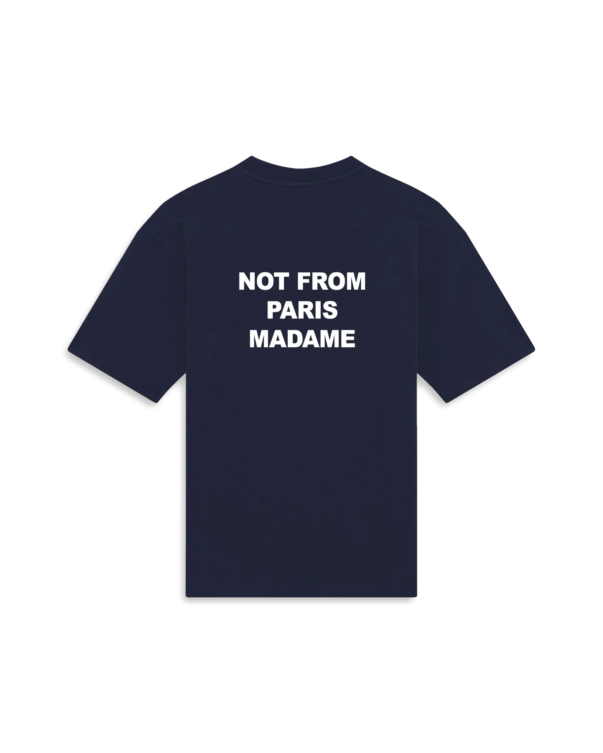 DRÔLE DE MONSIEUR Bold Slogan T-shirt-10
