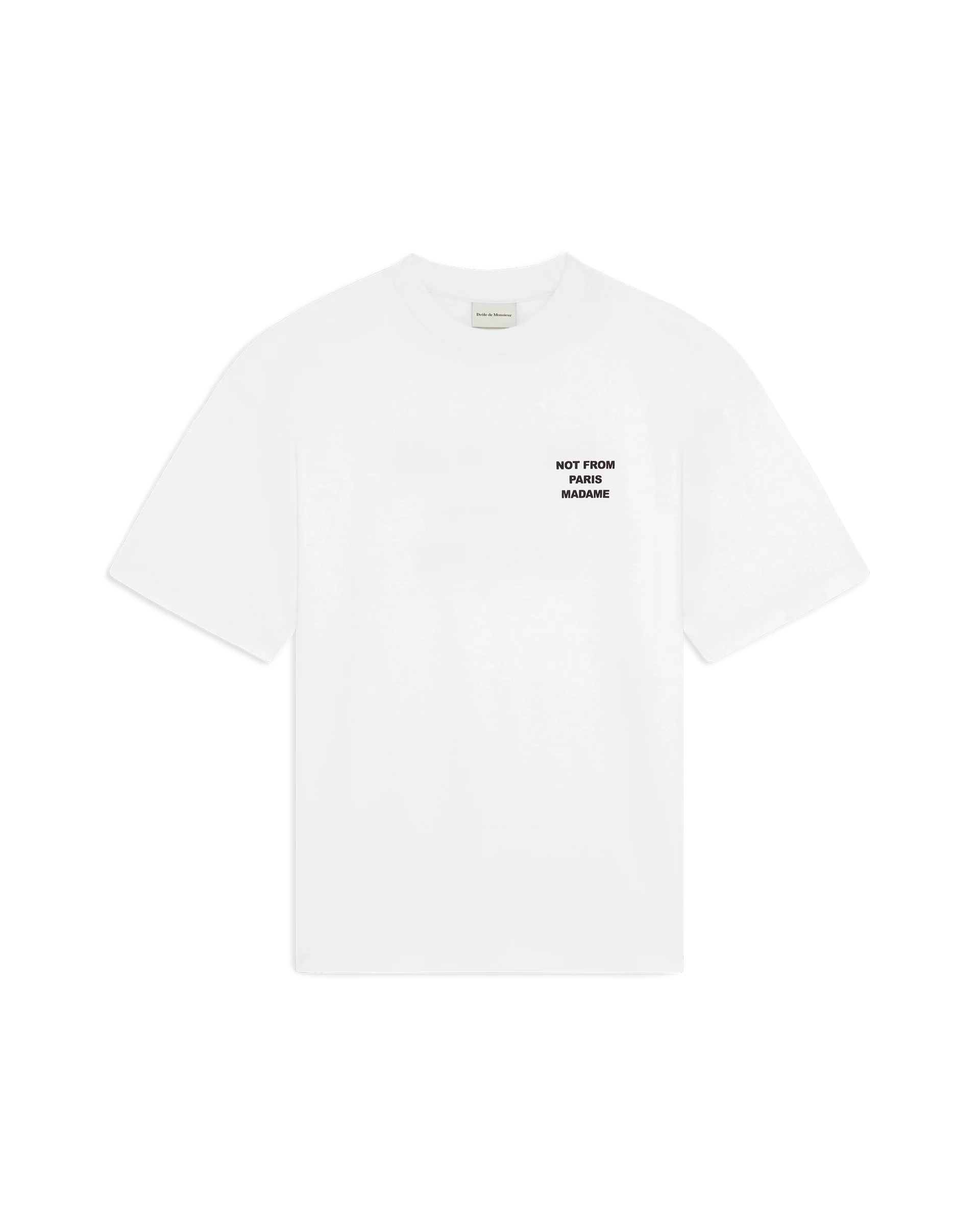 DRÔLE DE MONSIEUR Bold Slogan T-shirt-6