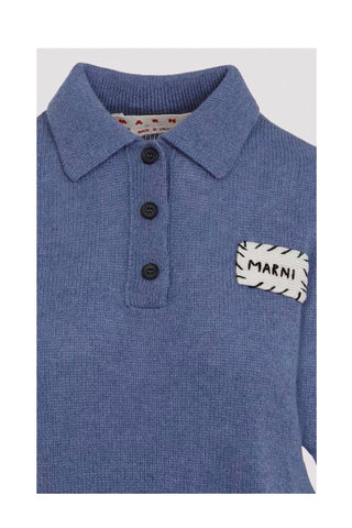 Logo Patch Polo Shirt