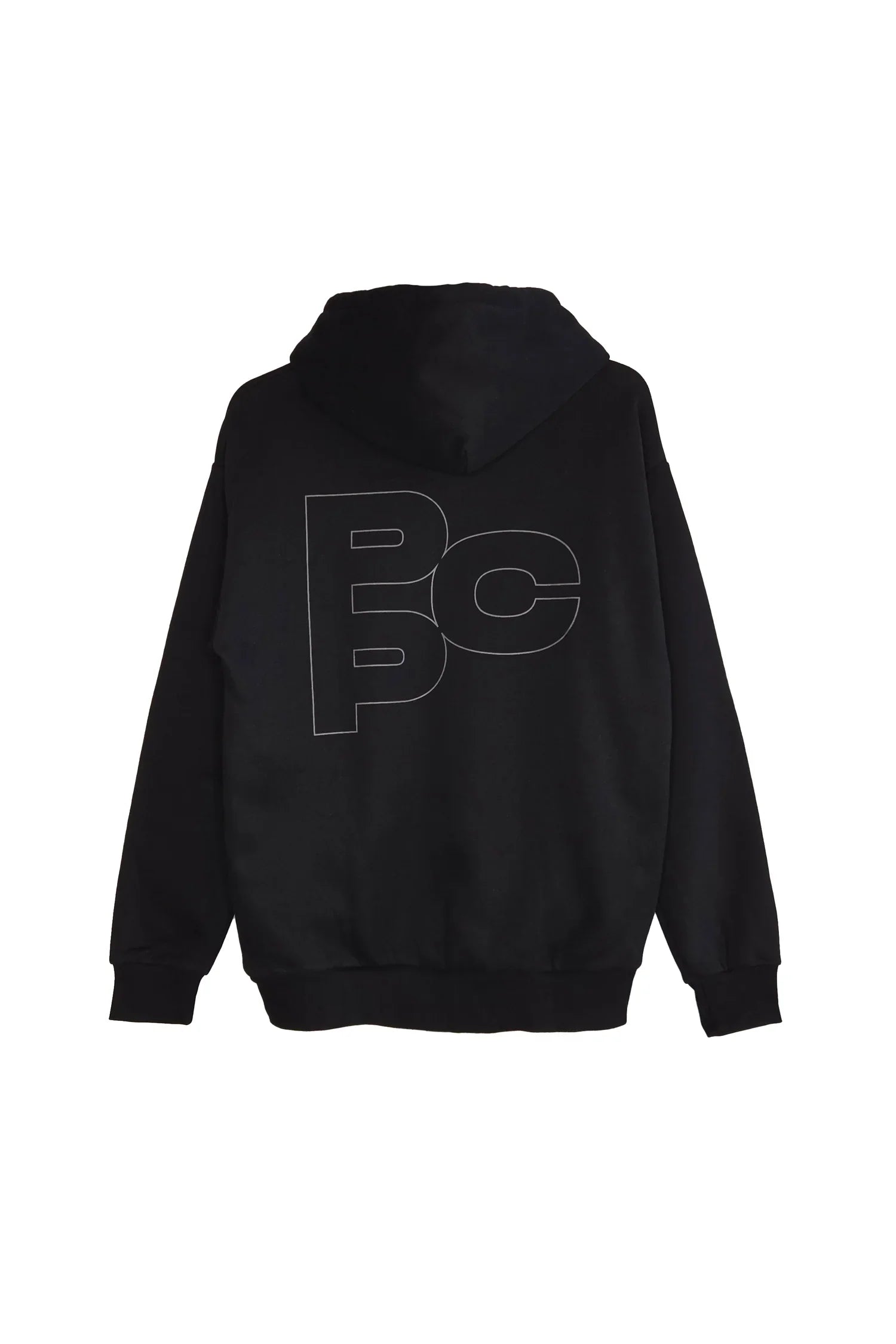 PANIC PIZZA CLUB Hoodie Broken Pieces | Black-2