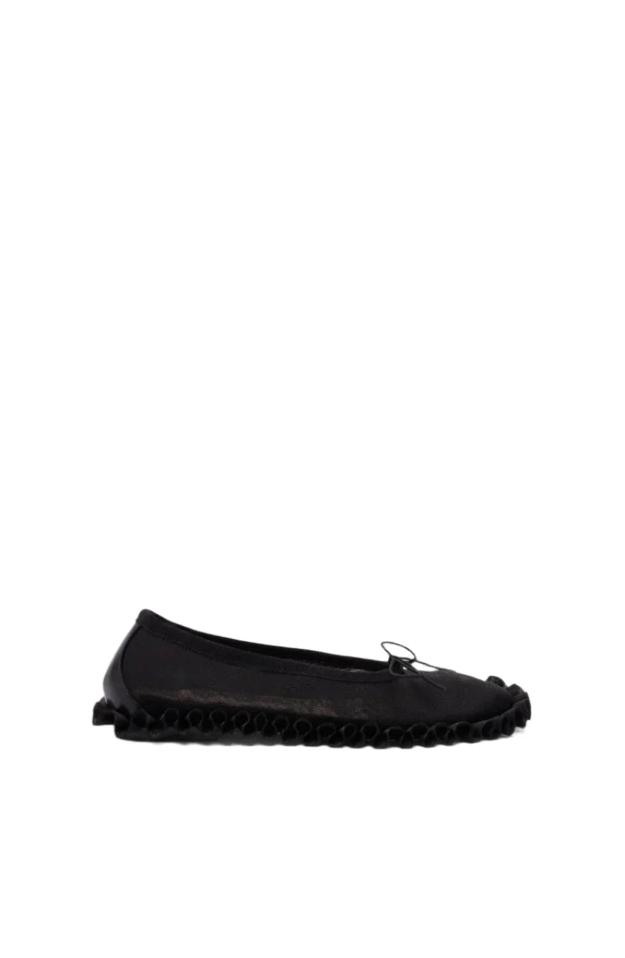 SIMONE ROCHA Mesh TUTU Frill Ballerina | Black-3