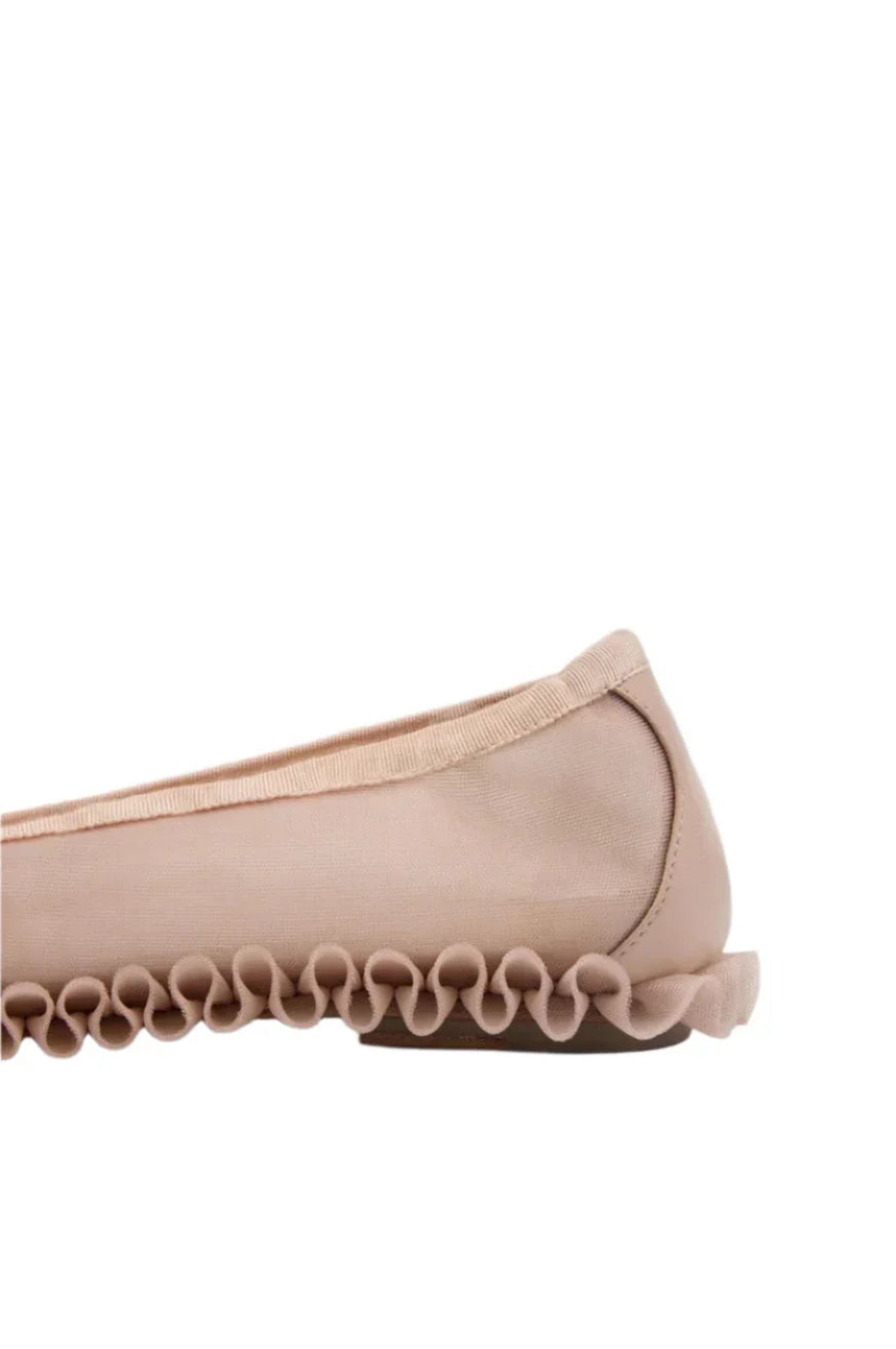 SIMONE ROCHA Mesh TUTU Frill Ballerina | Nude-4