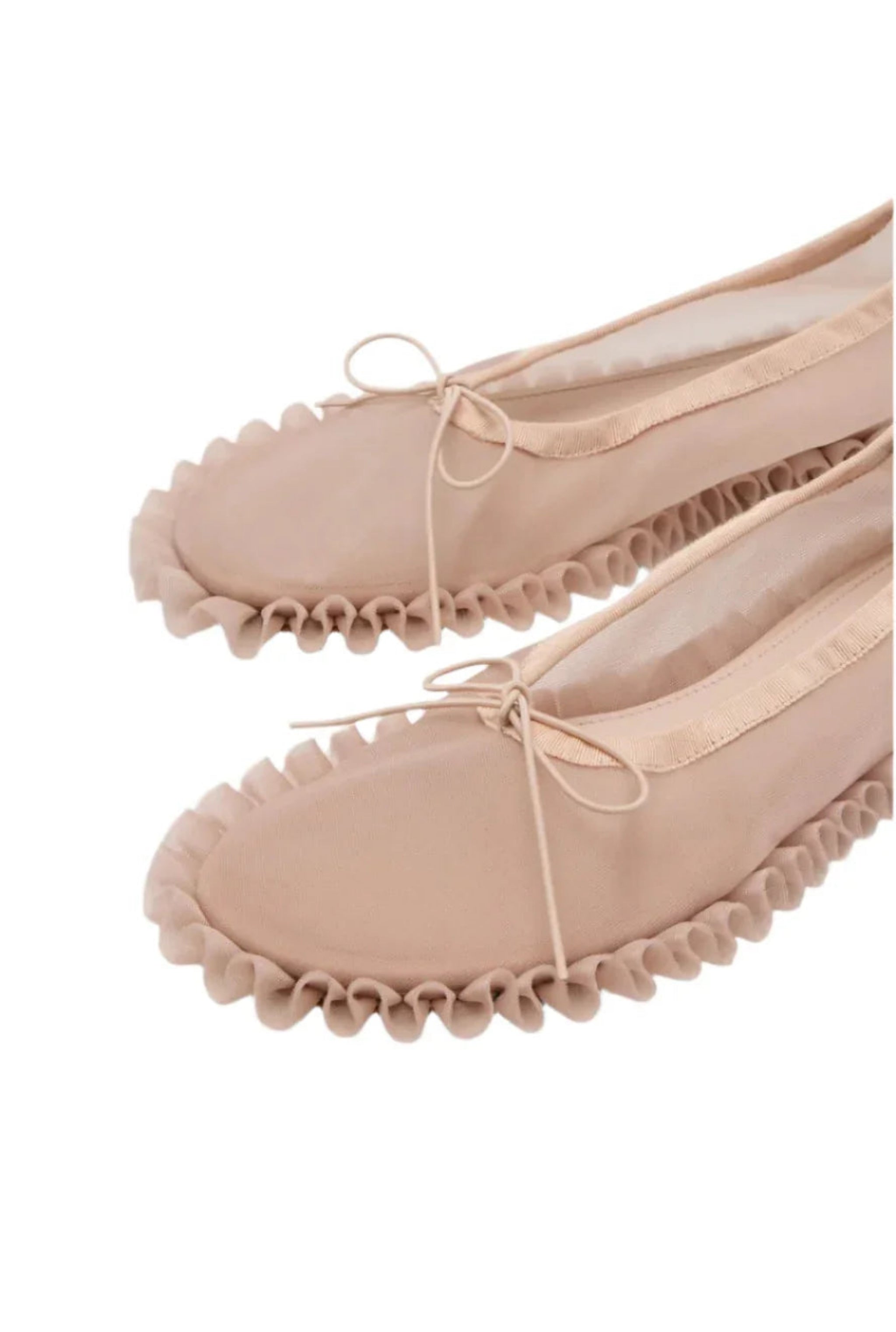 SIMONE ROCHA Mesh TUTU Frill Ballerina | Nude-3