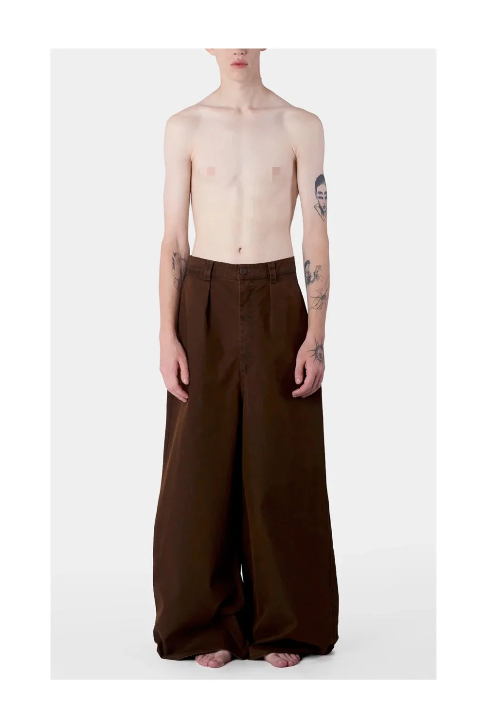 SUNNEI Extra Over Pants | Brown-3