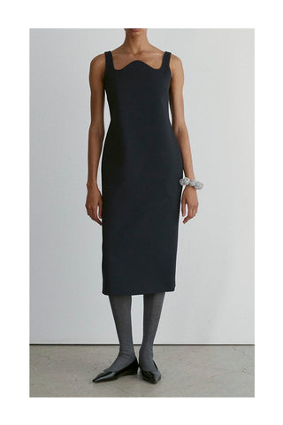 Signature Curved Neck Dress