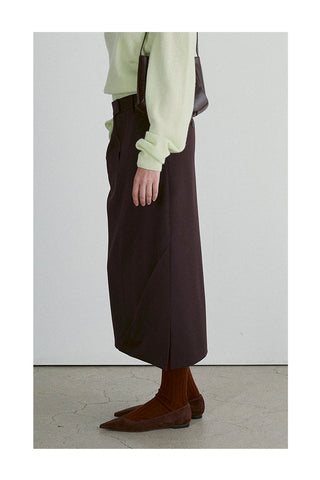 Asymmetric Long Skirt