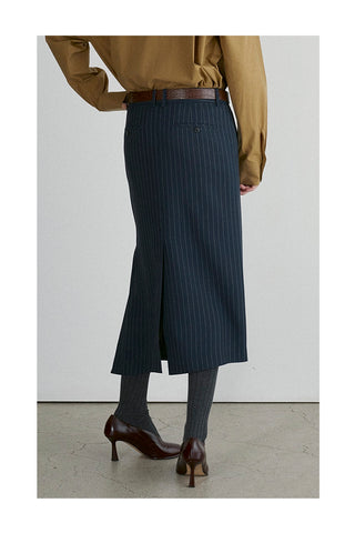 Asymmetric Long Skirt