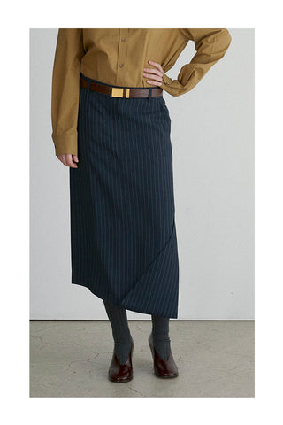 Asymmetric Long Skirt