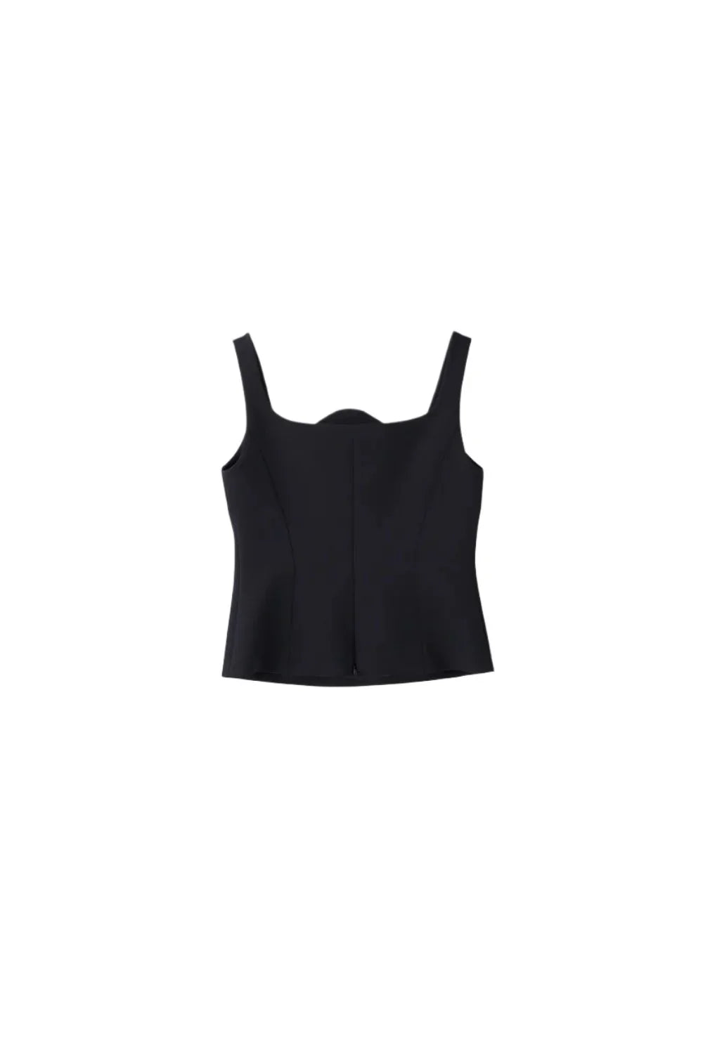 RECTO Signature Curved Neck Top-2