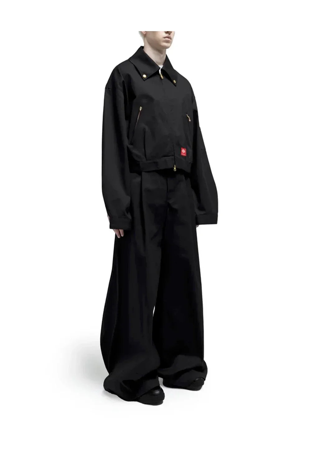 리버스 배기 치노 팬츠-4