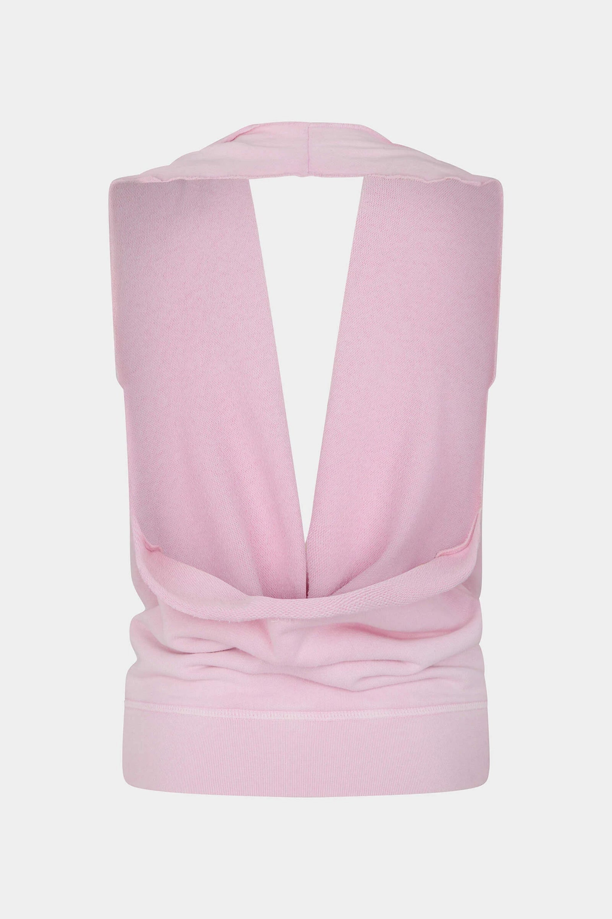 DSQUARED2 Plunging Neckline Halter Top-2