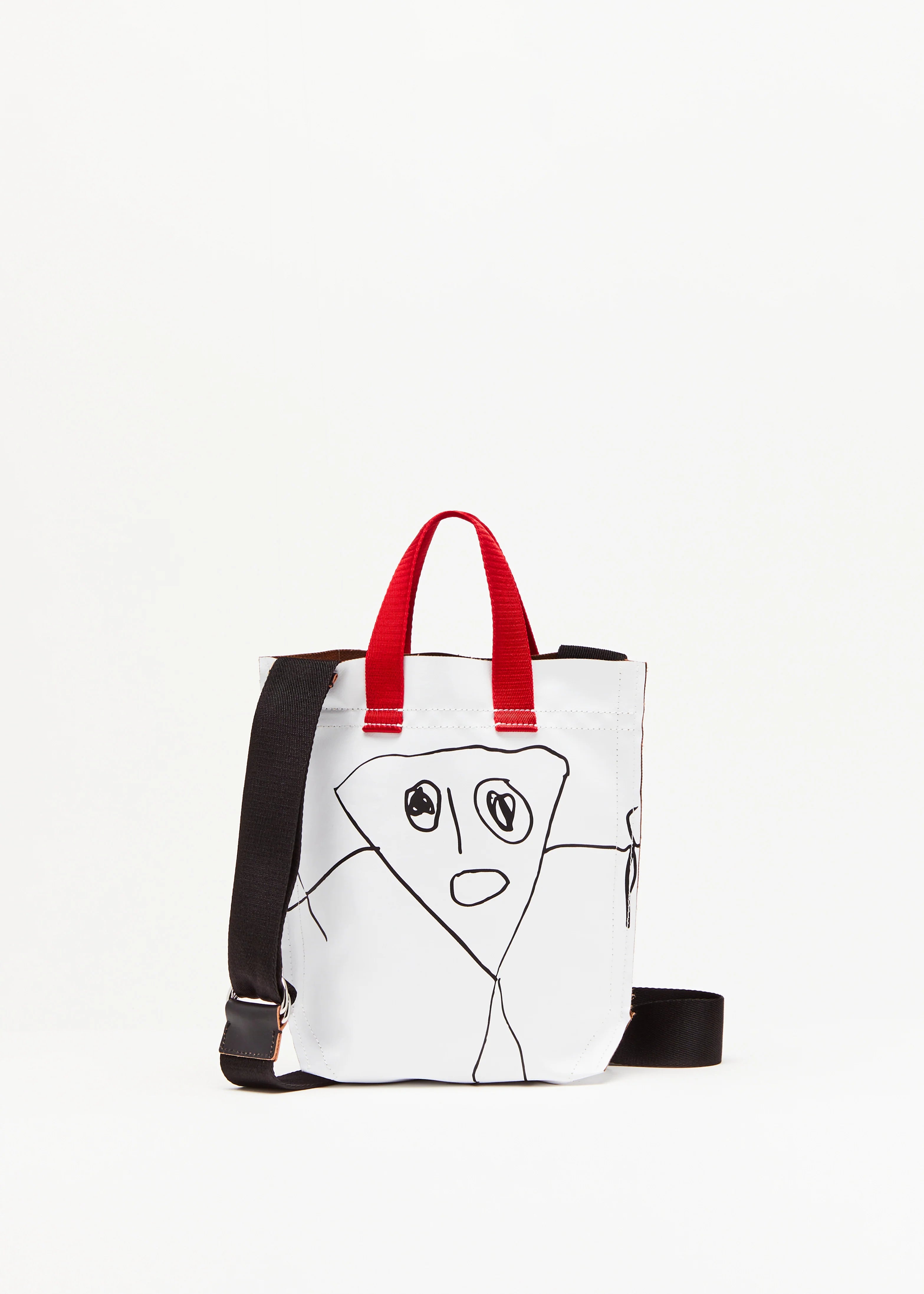 PLAN C "Pili and Bianca" Mini Shopper Bag