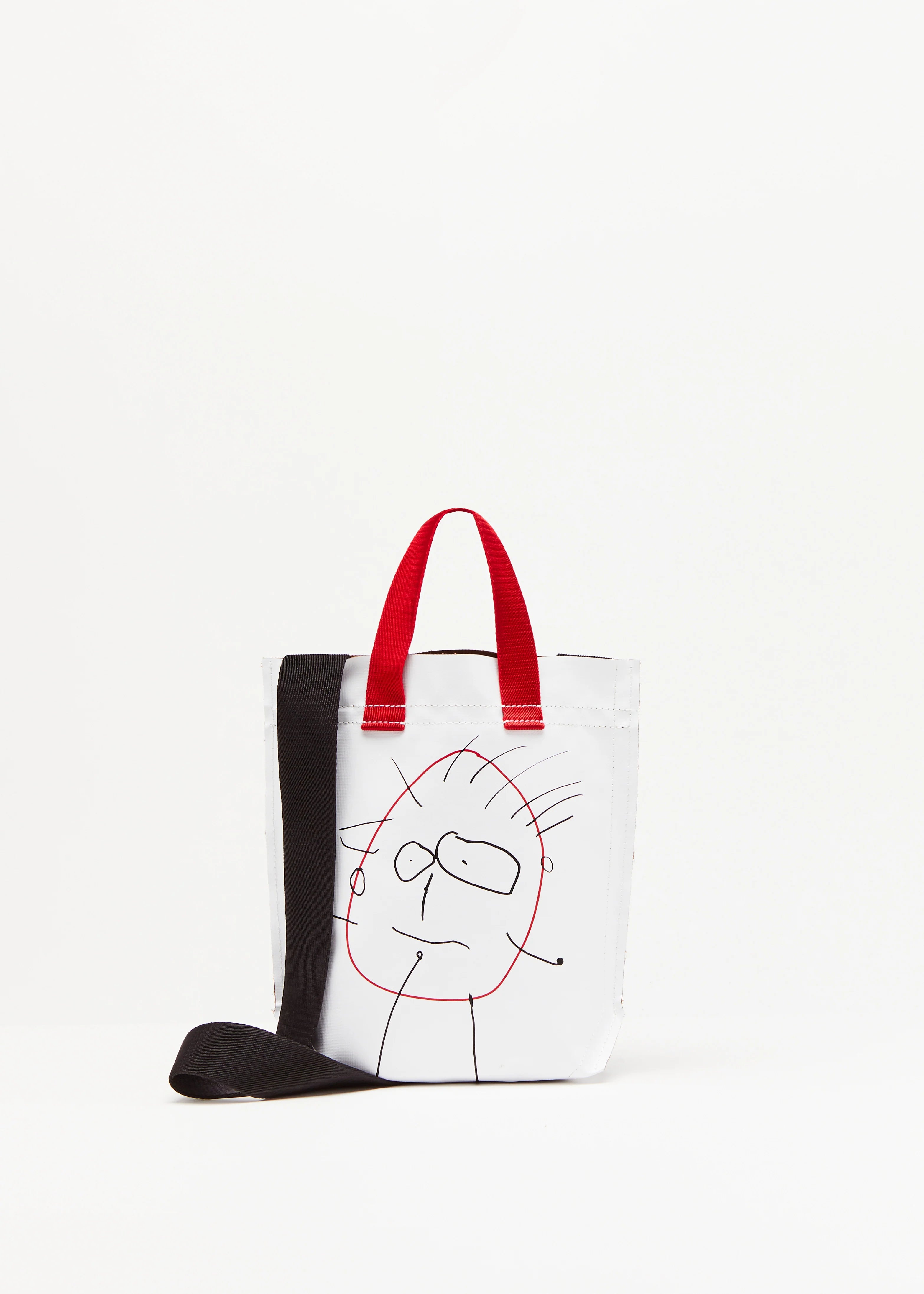 PLAN C "Pili and Bianca" Mini Shopper Bag-3